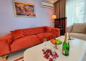 Просторная квартира 2+1 в 500 метрах от моря