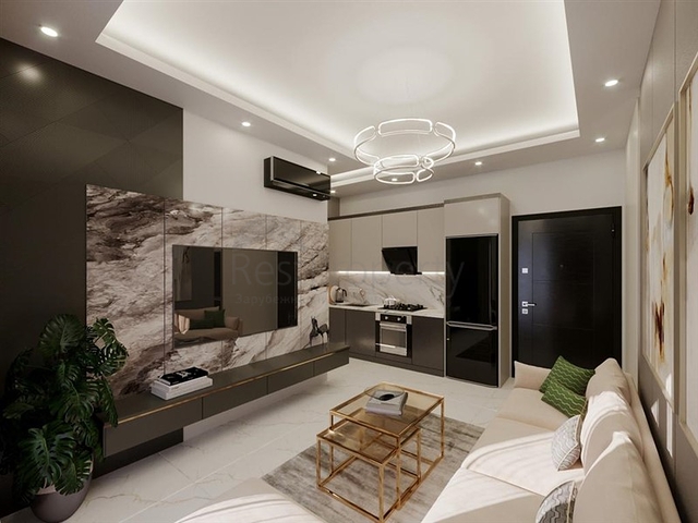 Новый проект в центре района Оба