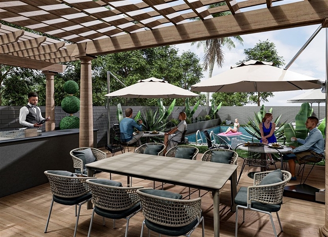 Новый проект в центре района Оба