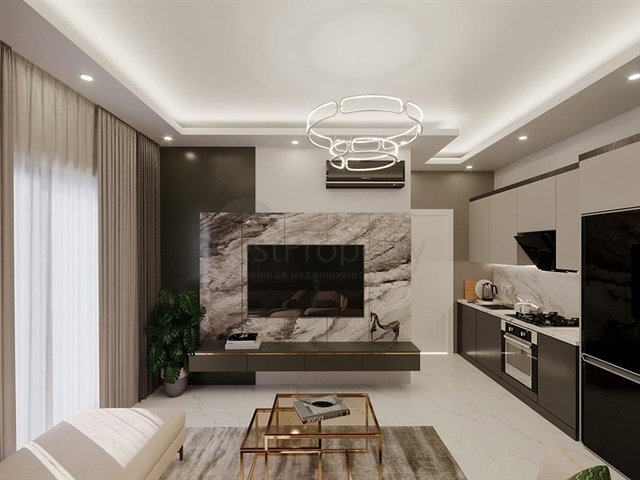 Новый проект в центре района Оба