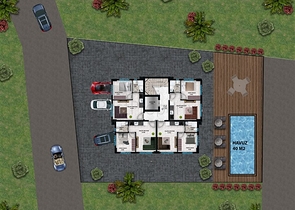 Новый проект в центре района Оба