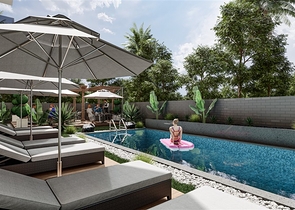 Новый проект в центре района Оба