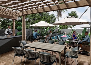 Новый проект в центре района Оба