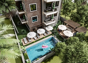 Новый проект в центре района Оба