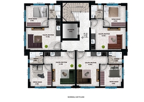 Новый проект в центре района Оба