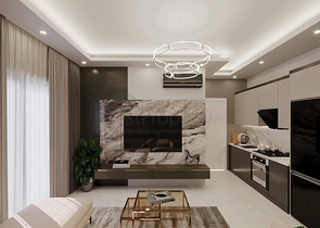 Новый проект в центре района Оба