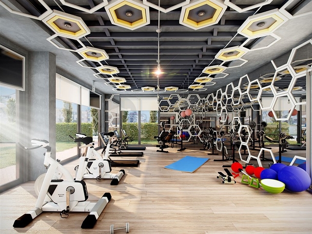 Двухкомнатная квартира в новом жилом комплексе района Авсаллар