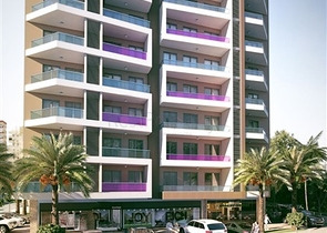 Двухкомнатная квартира в новом жилом комплексе района Авсаллар