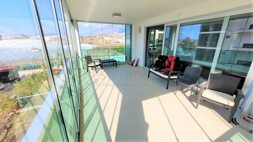 Двухуровневая квартира 3+1 в одном из жилых комплексов района Каргыджак