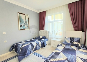 Меблированная трехкомнатная квартира с отдельной кухней 