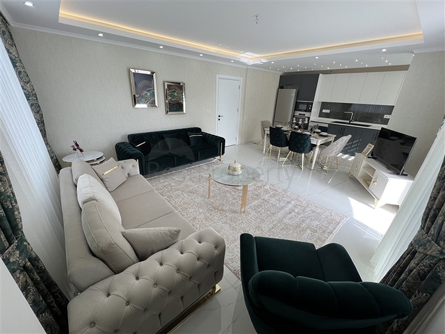 Пентхаус 4+1 в центре района Махмутлар