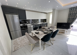 Пентхаус 4+1 в центре района Махмутлар