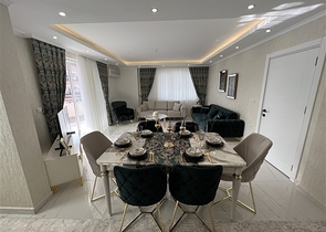 Пентхаус 4+1 в центре района Махмутлар