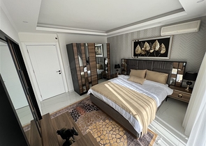 Пентхаус 4+1 в центре района Махмутлар