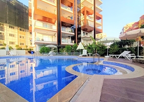 Квартира планировкой 2+1 в районе Махмутлар