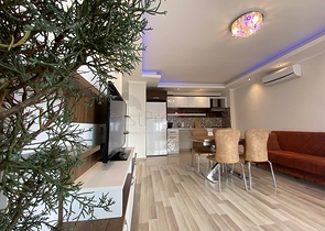 Квартира планировкой 2+1 в районе Махмутлар