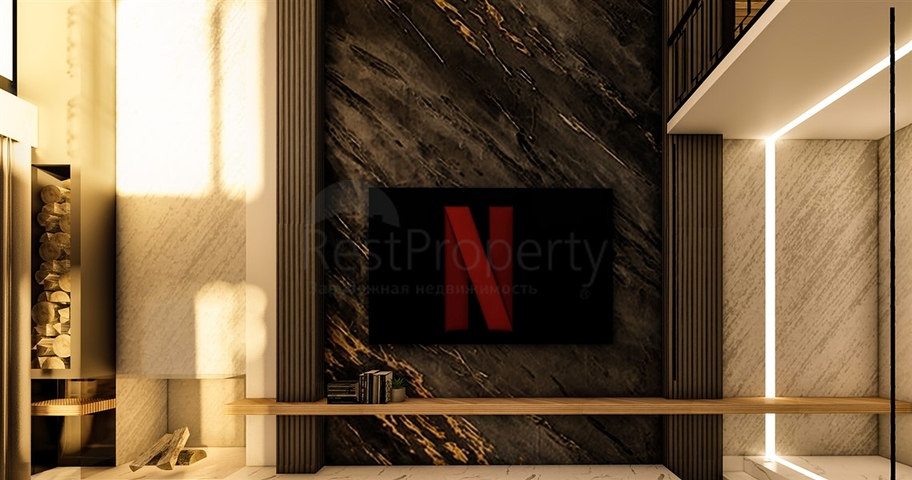 Вилла 3+1 с частным бассейном