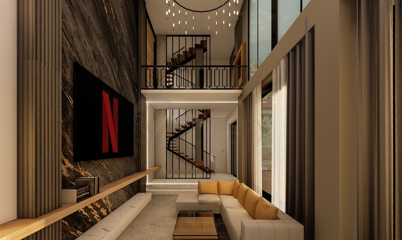 Вилла 3+1 с частным бассейном