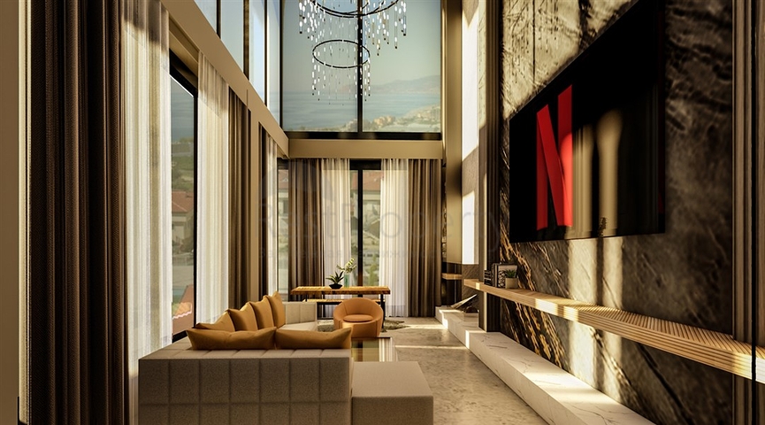 Вилла 3+1 с частным бассейном