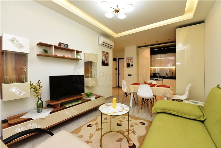 Квартир 1+1 в центре Аланьи 