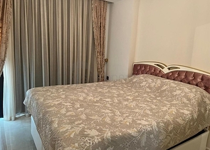 Квартира 2+1 на первой береговой линии в Махмутларе