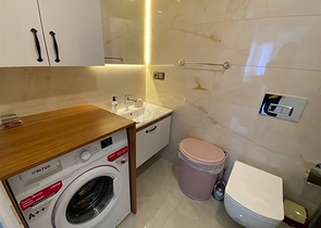 Квартира 2+1 на первой береговой линии в Махмутларе