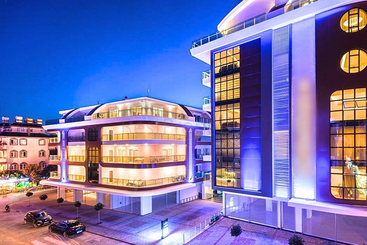 Двухкомнатная квартира в районе пляжа Клеопатры