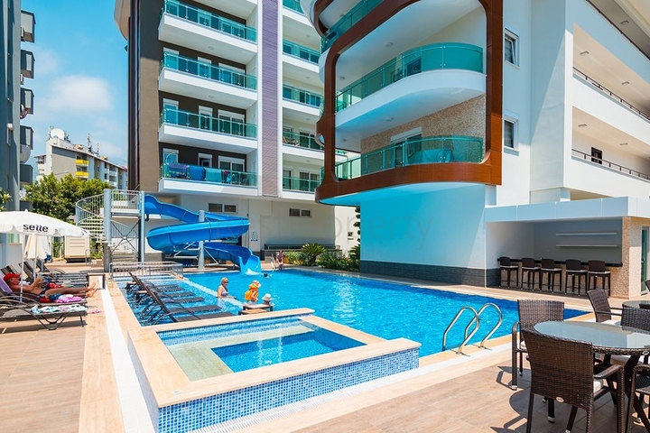 Двухкомнатная квартира в районе пляжа Клеопатры