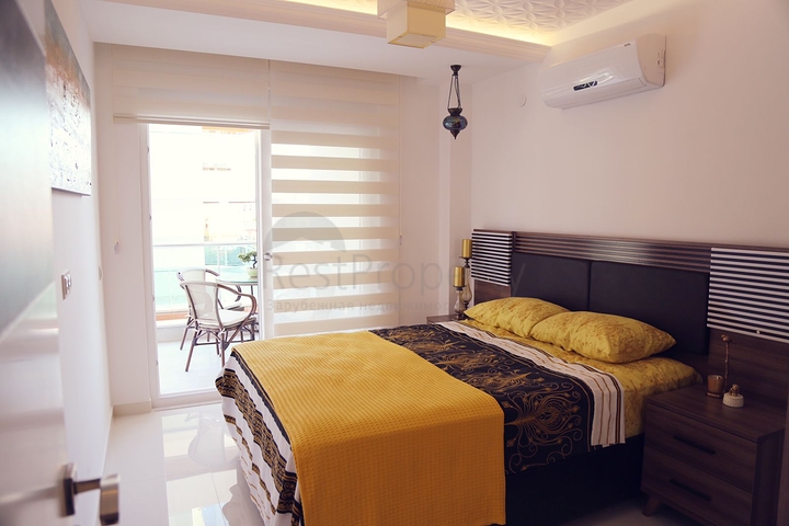 Двухкомнатная квартира в районе пляжа Клеопатры