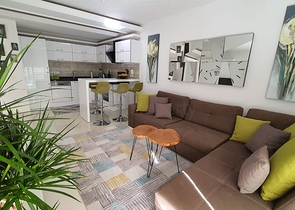 Двухкомнатная квартира в районе пляжа Клеопатры