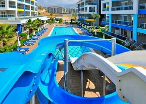 Предлагаем вам квартиру 1+1 в комплексе с отельной инфраструктурой