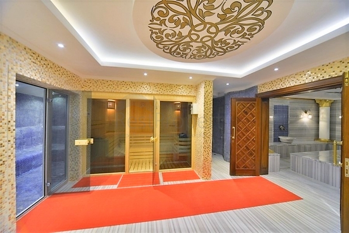 Квартира 1+1 с видом на море в комплексе с отельной инфраструктурой