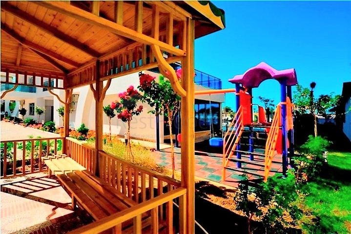 Квартира 1+1 с видом на море в комплексе с отельной инфраструктурой