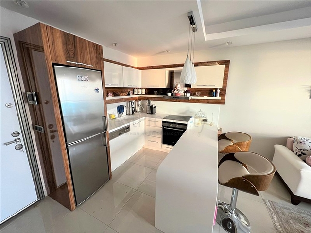 Квартира 1+1 с видом на море в комплексе с отельной инфраструктурой