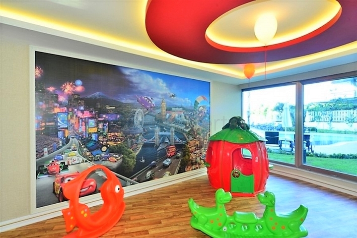 Квартира 1+1 с видом на море в комплексе с отельной инфраструктурой