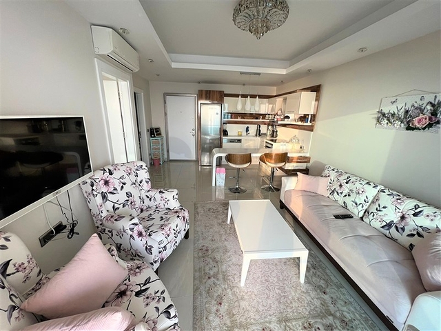 Квартира 1+1 с видом на море в комплексе с отельной инфраструктурой