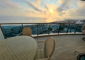 Квартира 1+1 с видом на море в комплексе с отельной инфраструктурой