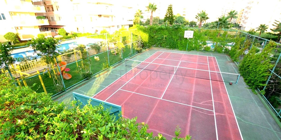 Квартира 2+1 с видом на море в районе Махмутлар