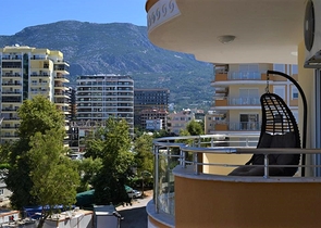 Квартира 2+1 с видом на море в районе Махмутлар