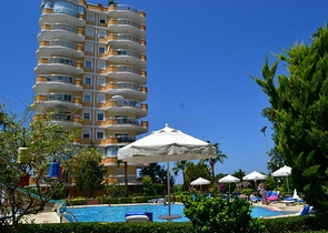 Квартира 2+1 с видом на море в районе Махмутлар