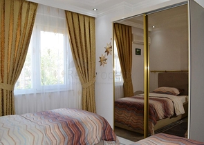 Квартира 2+1 с видом на море в районе Махмутлар