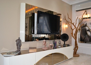 Квартира 2+1 с видом на море в районе Махмутлар