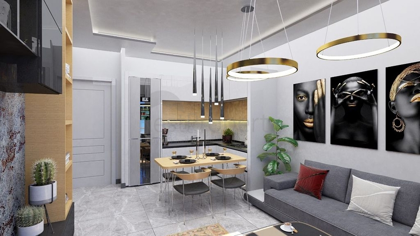 Шикарный просторный пентхаус с видом на море