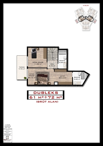 Шикарный просторный пентхаус с видом на море