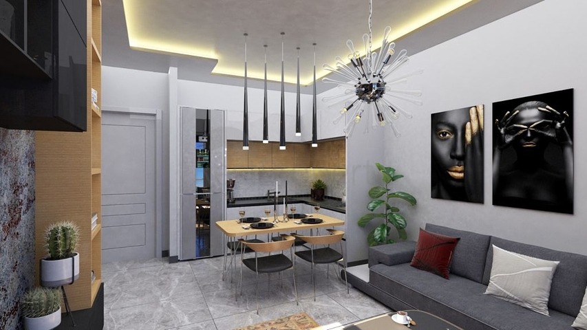 Шикарный просторный пентхаус с видом на море