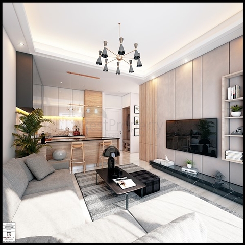 Шикарный просторный пентхаус с видом на море