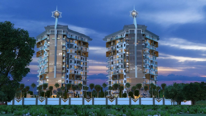 Шикарный просторный пентхаус с видом на море