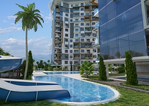 Шикарный просторный пентхаус с видом на море