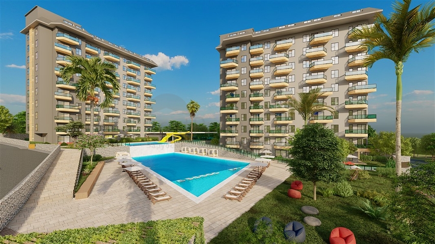 Квартира 1+1 в комплексе с богатой инфраструктурой