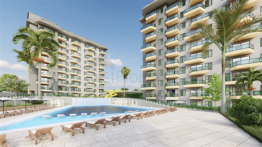 Квартира 1+1 в комплексе с богатой инфраструктурой